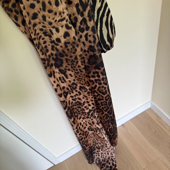 animal print maxi dress - YAURA - Picture 5 of 9